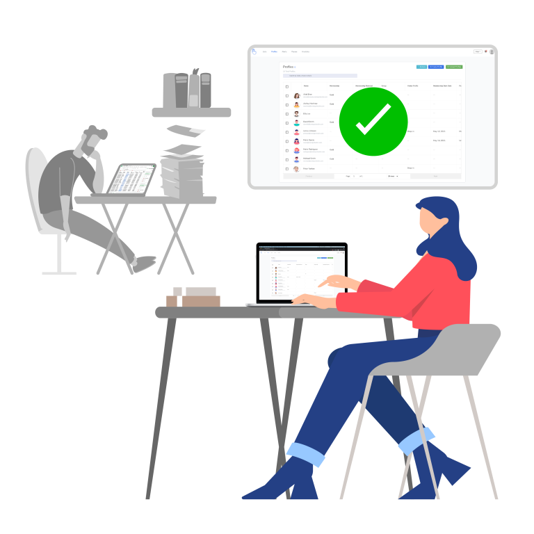 paper sign-in sheet vs onetap attendance