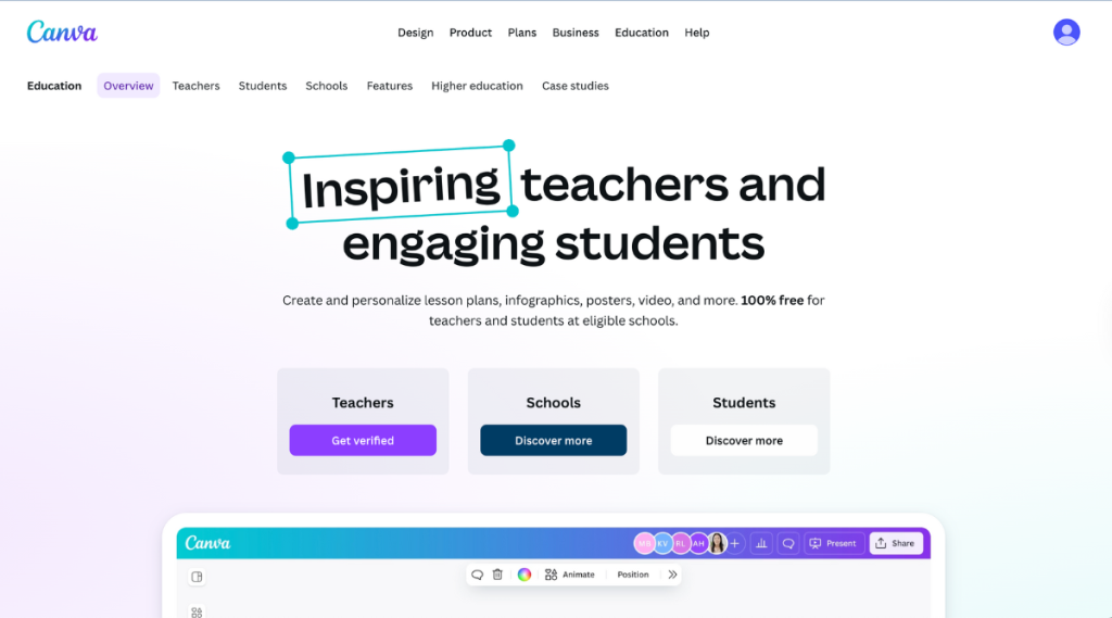canva education app