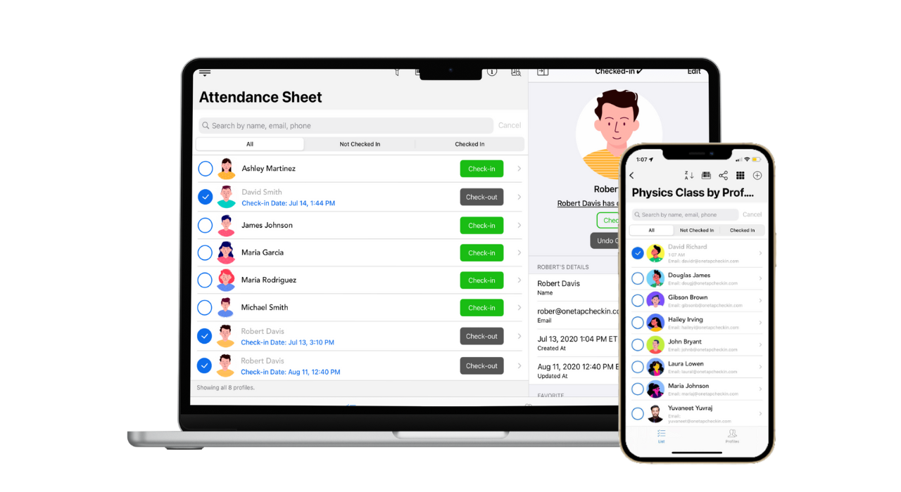 OneTap Dashboard and iOS App
