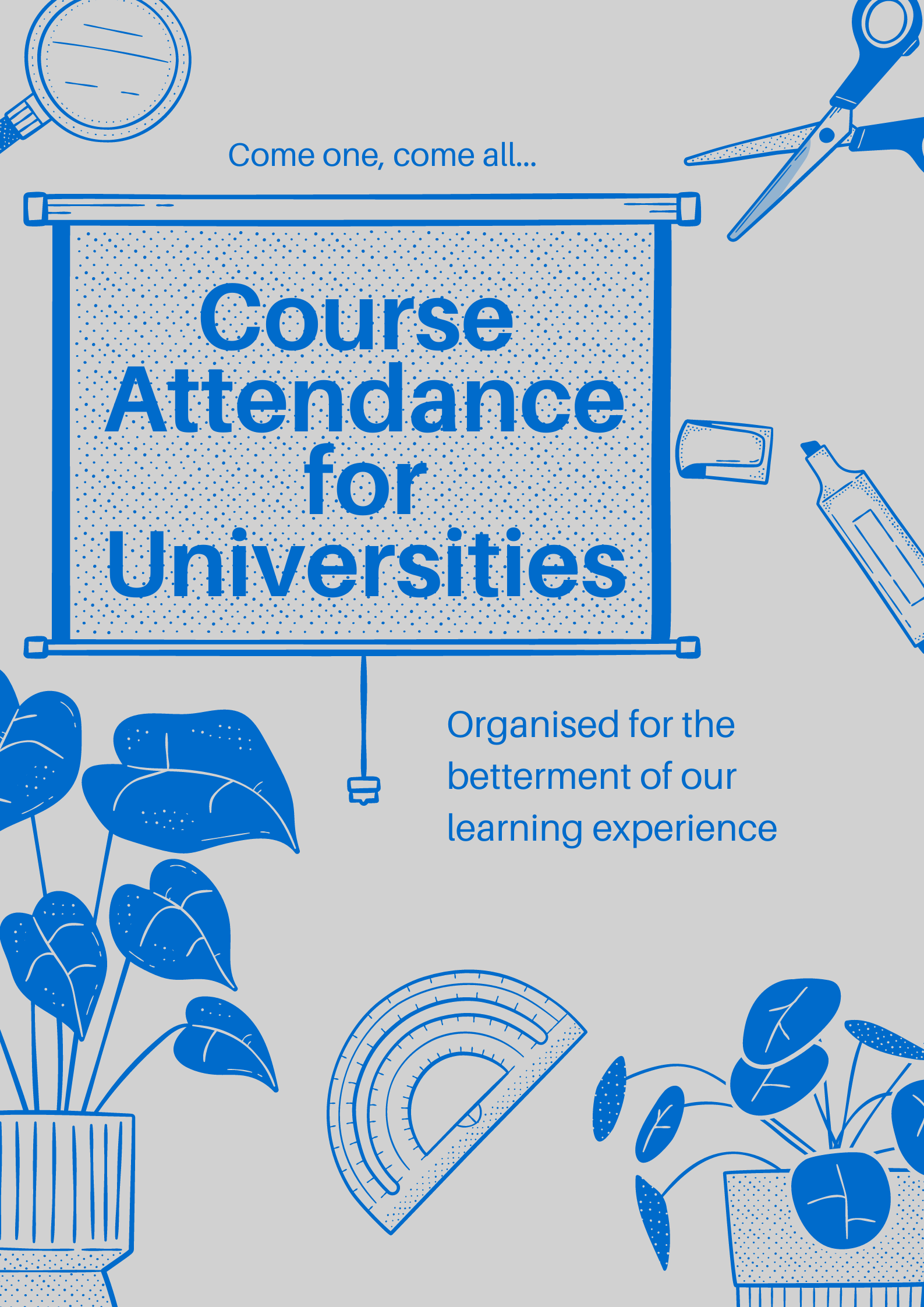 OneTap guide for course attendance for teachers and professors
