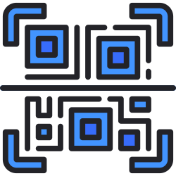 one tap icon for qr codes (custom)