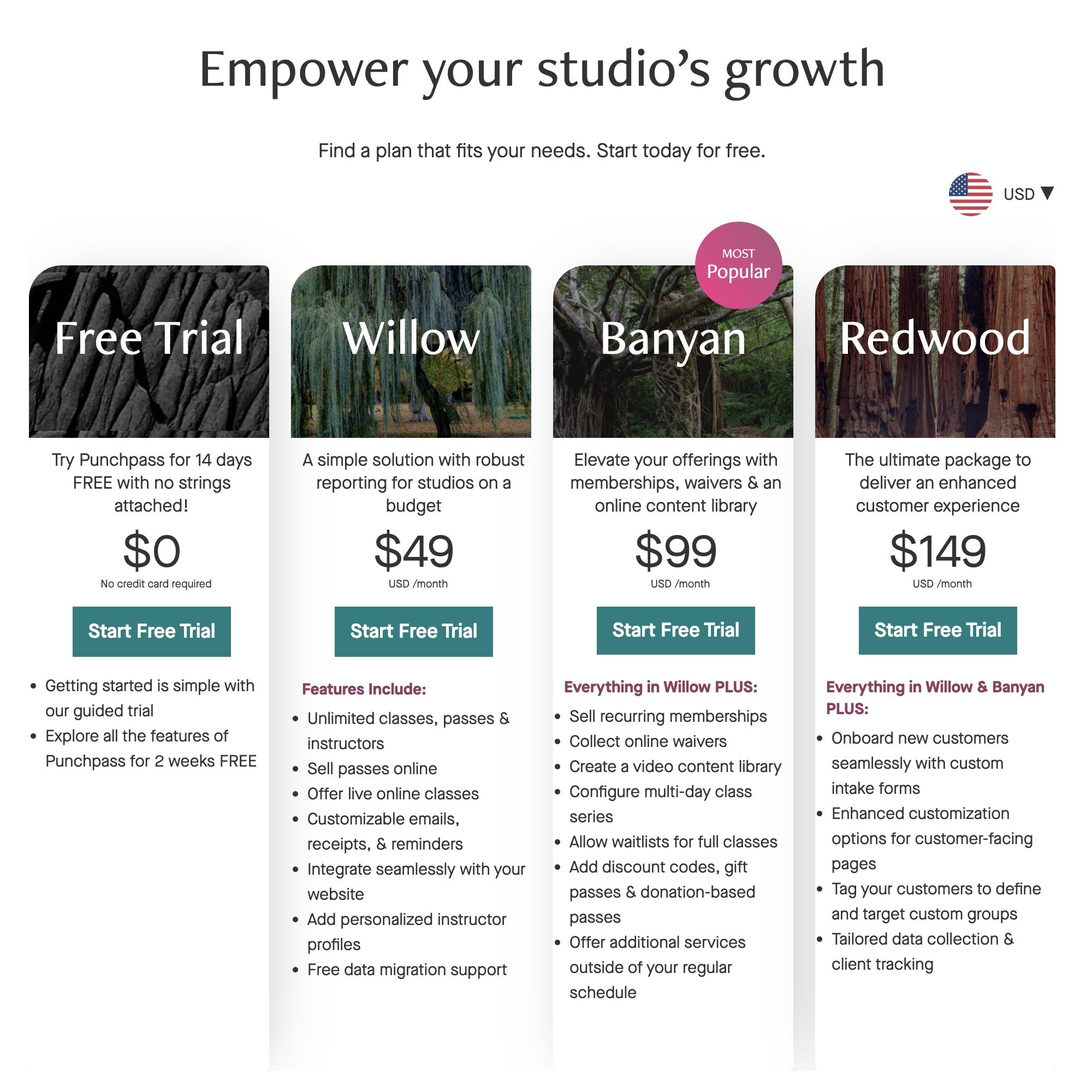 Buy Classes, Studio Credits & Memberships