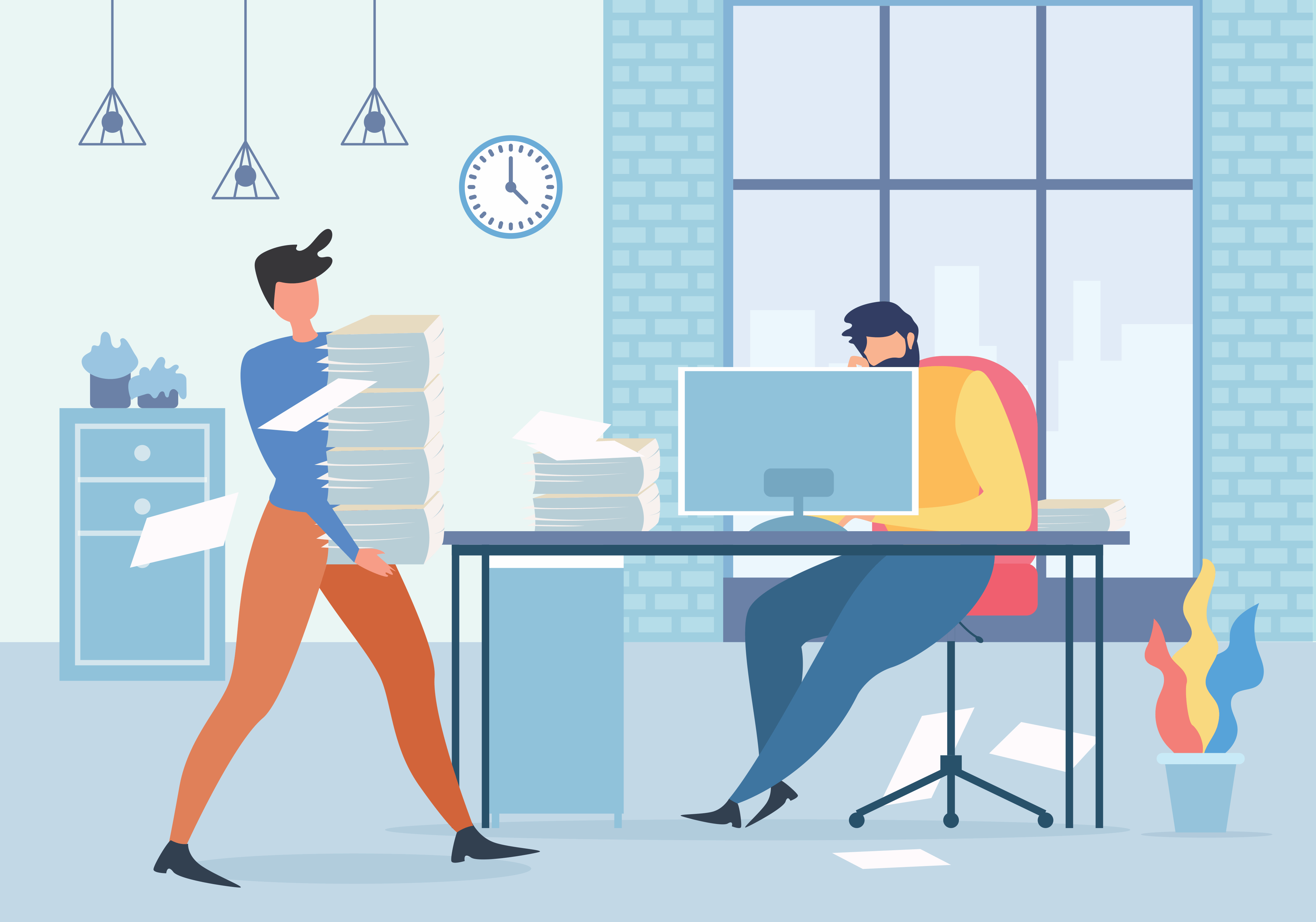 Save paperwork graphic asset