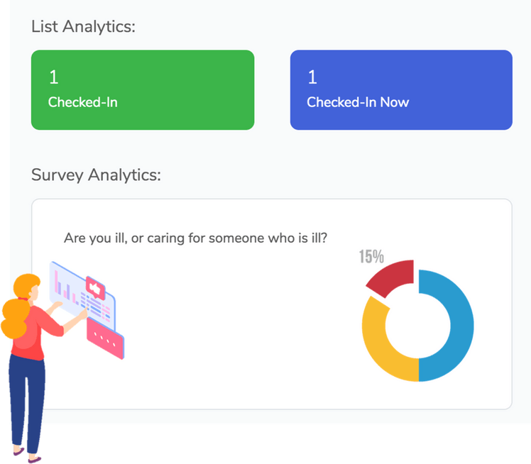 Download excel reports with all check-in and student dismissal data