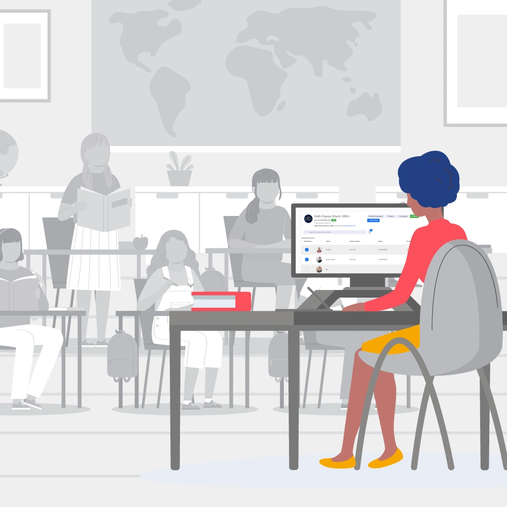 Best school classroom check-in and attendance app