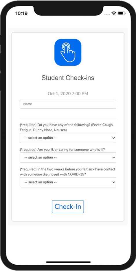 Real-time attendance lists on your phone